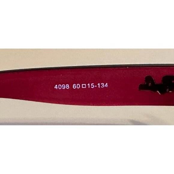 Ray Ban Woman’s Sunglasses Violet/Purple Lei Peng Made In Italy New Vacation Sum - Picture 7 of 8